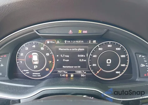 2019 Audi Q7 55 Premium из США, поврежденный, VIN WA1VAAF70KD015214